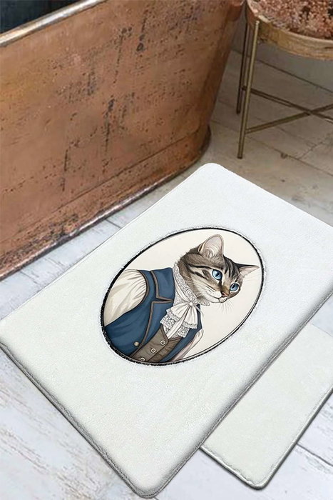 Mijölnir Juego de alfombrillas de baño Modcat - Ecru (2 piezas) Mijölnir Juego de alfombrillas de baño Modcat - Ecru (2 piezas)